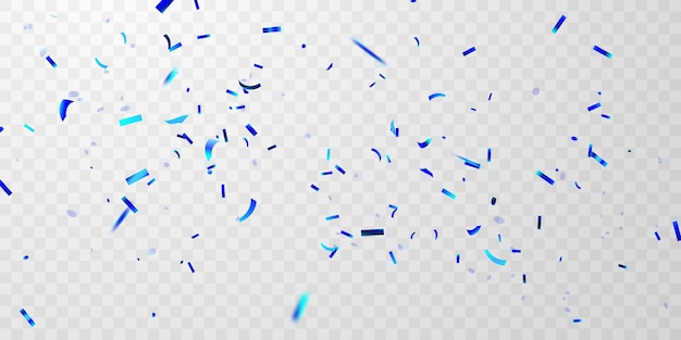 Plantilla de celebración con confeti