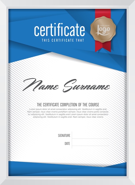 plantilla de certificado de antecedentes