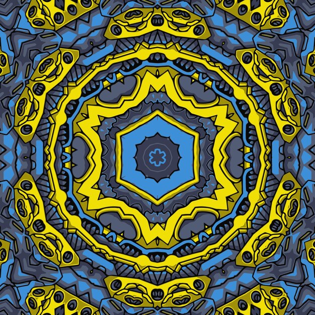 Plantilla de color de fondo hermoso vector para alfombra textil
