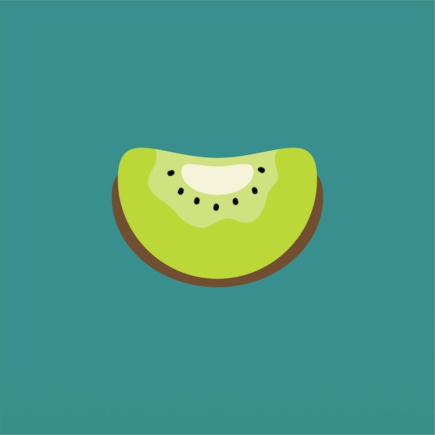 Plantilla de concepto de diseño de logotipo de fruta kiwi Diseño de logotipo de fruta fresca