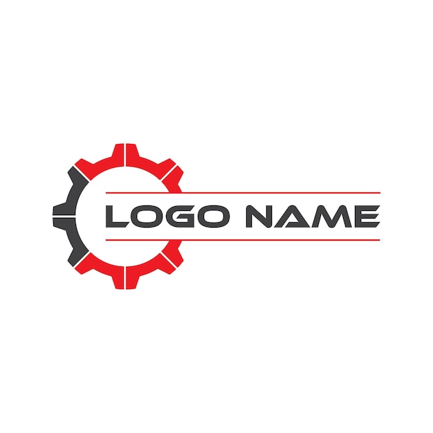 Plantilla de concepto de diseño de logotipo de servicio automático de vector