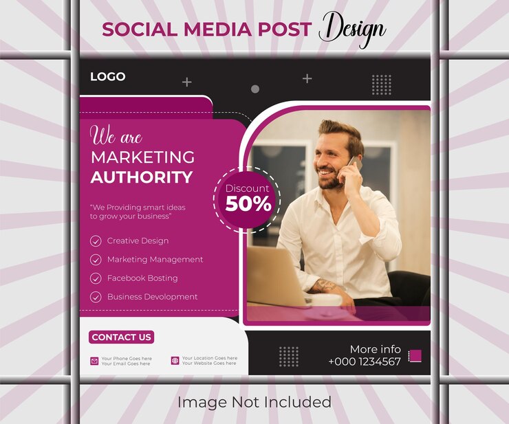 plantilla corporativa y creativa de redes sociales Instagram publicación de marketing empresarial