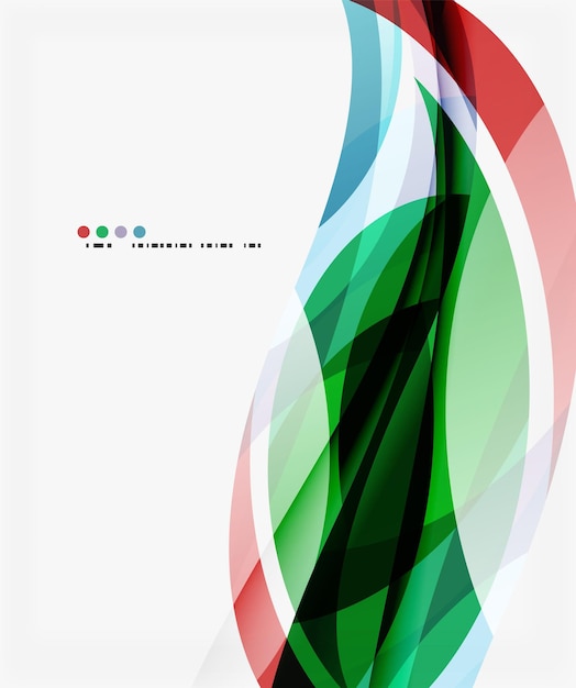 plantilla corporativa de onda de negocios telón de fondo abstracto vectorial para diagrama de diseño de flujo de trabajo opciones de número o diseño web