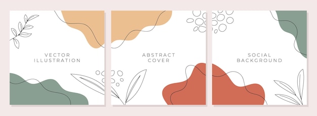 Vector plantilla cuadrada abstracta de moda con concepto colorido para alimentación de instagram o cualquier publicación en redes sociales