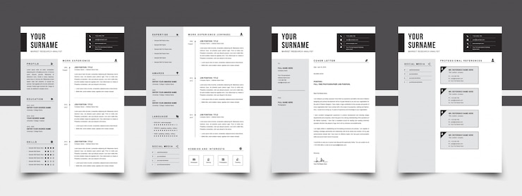 Plantilla del curriculum vitae