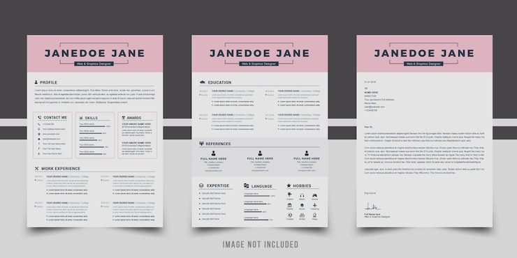 Plantilla del curriculum vitae