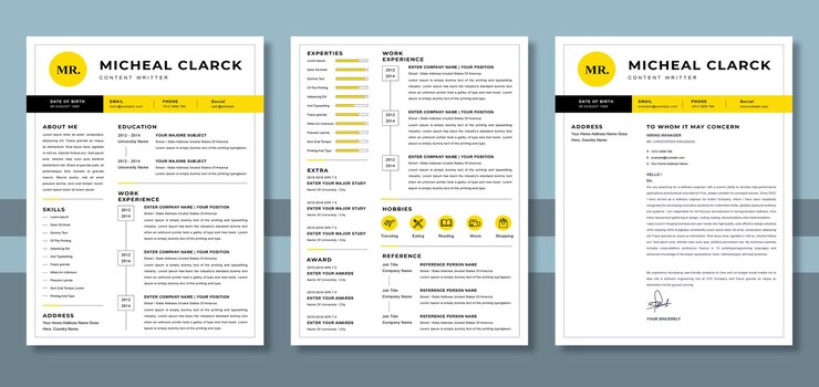 Plantilla del curriculum vitae