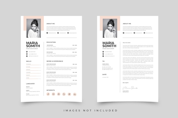Plantilla de curriculum vitae