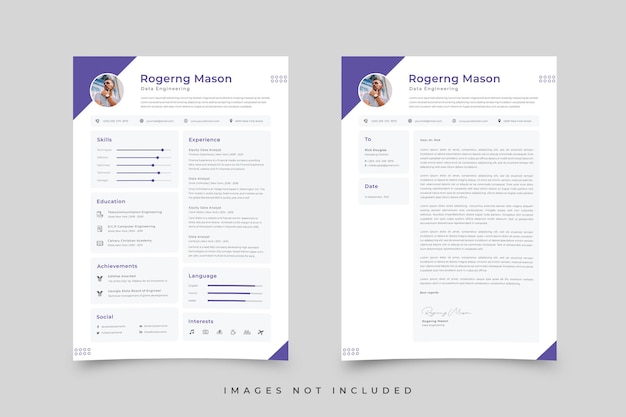Plantilla de curriculum vitae