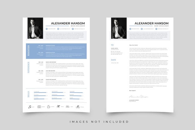 Plantilla de curriculum vitae