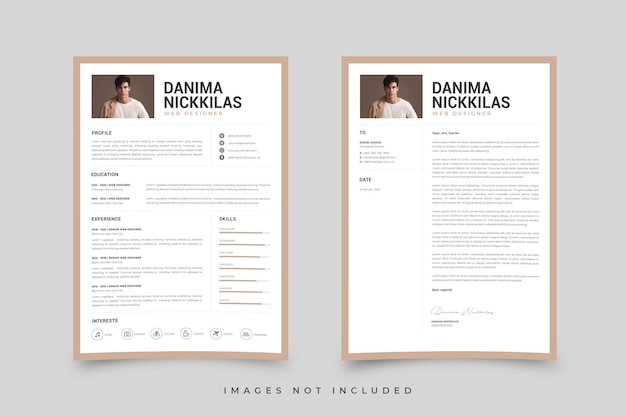 Plantilla de curriculum vitae