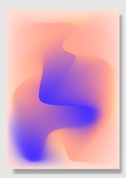 Plantilla de degradado de color Fondo abstracto