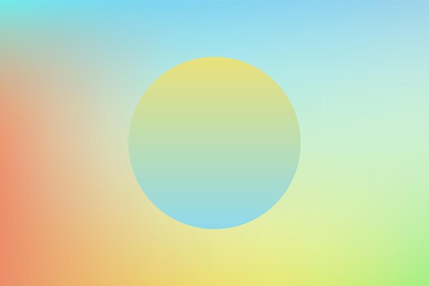 Plantilla de degradado colorido y borroso Vector Gratis Fondo de desenfoque de degradado suave amarillo pastel Gratis