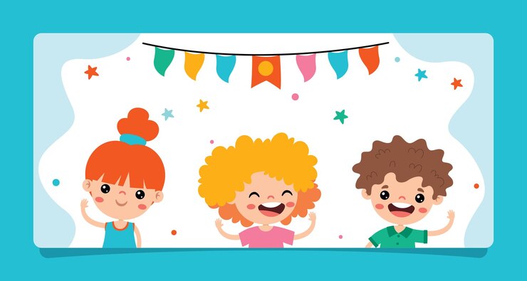 Vector plantilla para el día del niño feliz
