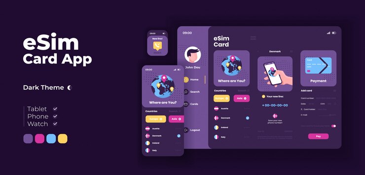 Vector plantilla de diseño adaptable de la pantalla de la aplicación de música para dormir
