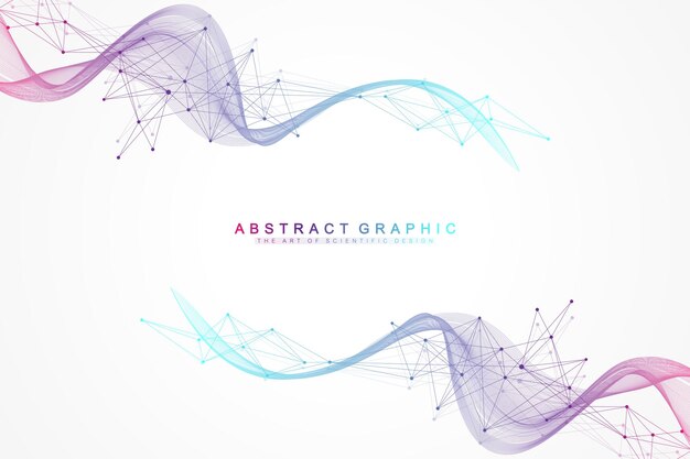 plantilla de diseño de banner de conexión de red global Visualización de grandes datos Tecnología de Internet