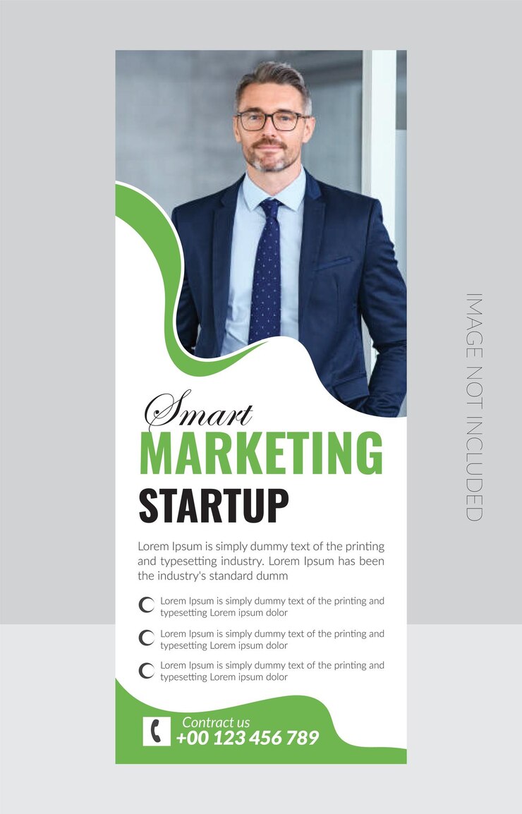 plantilla de diseño de banner para empresas y negocios minimalistas