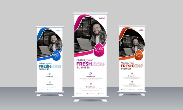 plantilla de diseño de banner para negocios corporativos