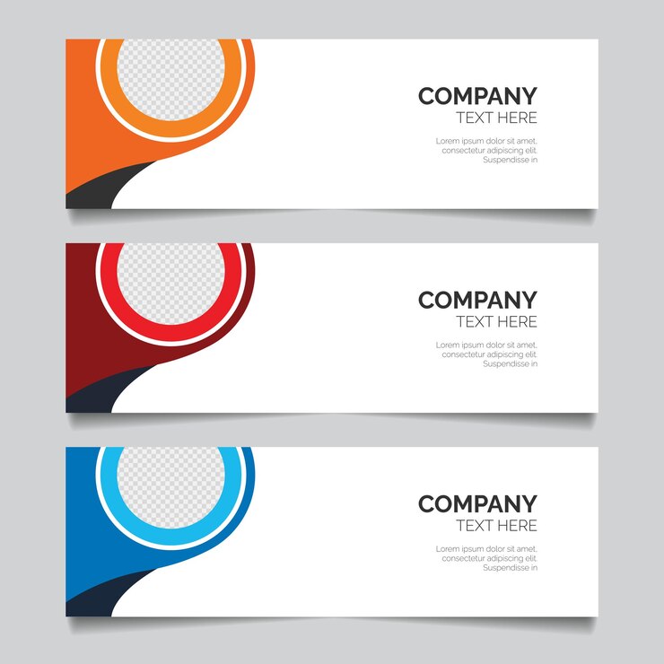 plantilla de diseño de banner de negocios moderno