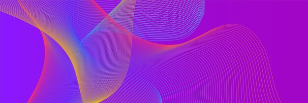 Plantilla de diseño de banner de polígono abstractamente colorido Banner web tecnológico colorido con formas geométricas telón de fondo y colores de gradiente Diseño gráfico vectorial patrón de presentación de banner fondo