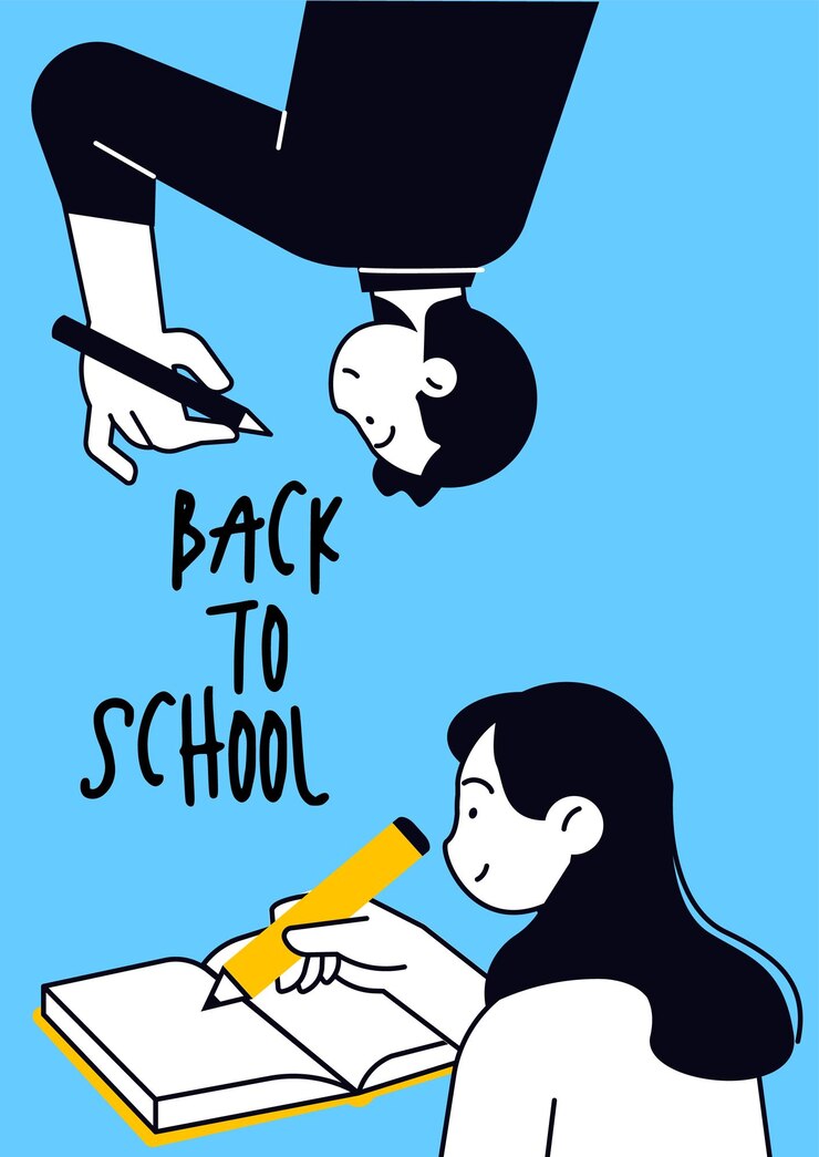 plantilla de diseño de banner de redes sociales de regreso a la escuela