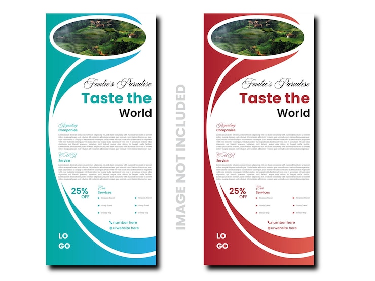 plantilla de diseño de banner para vacaciones de viaje