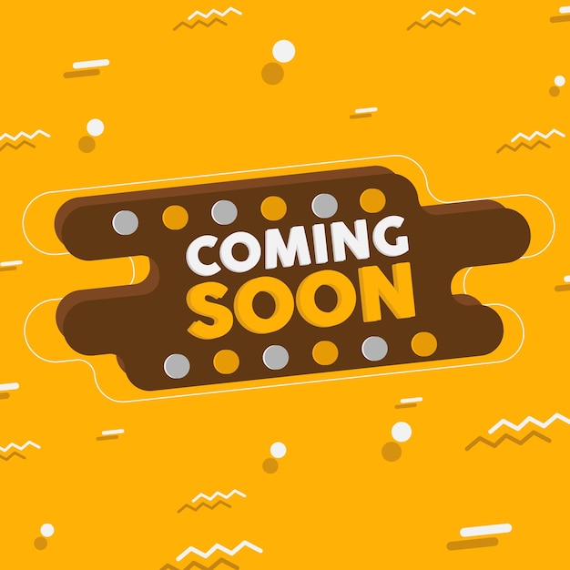 plantilla de diseño banner venta flash próximamente fondo de cartel de promoción de página de destino