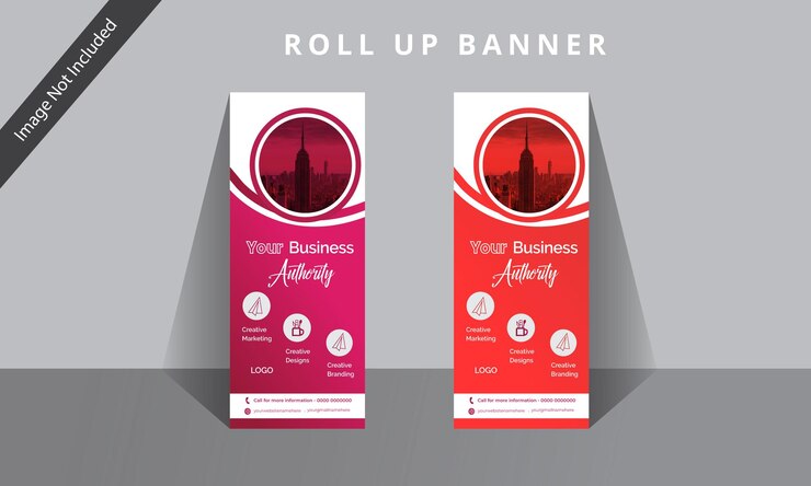 Vector plantilla de diseño de banners creativos para el marketing en redes sociales