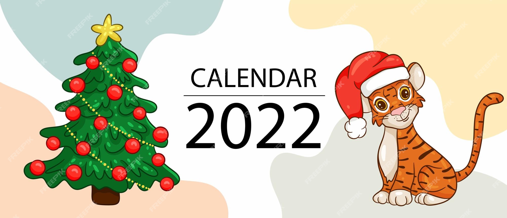 Diseño de calendario horizontal para niños de escritorio para noviembre de  2022, el año del Tigre en el calendario chino. Lindo personaje de tigre con  nieve Imagen Vector de stock - Alamy