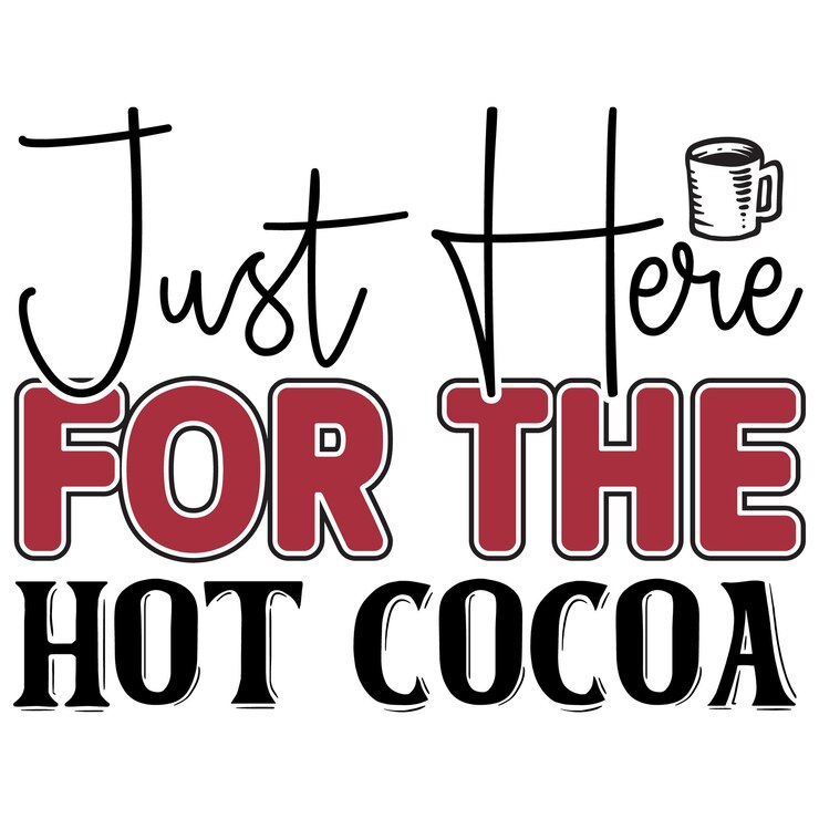 Vector plantilla de diseño de camiseta de cacao caliente