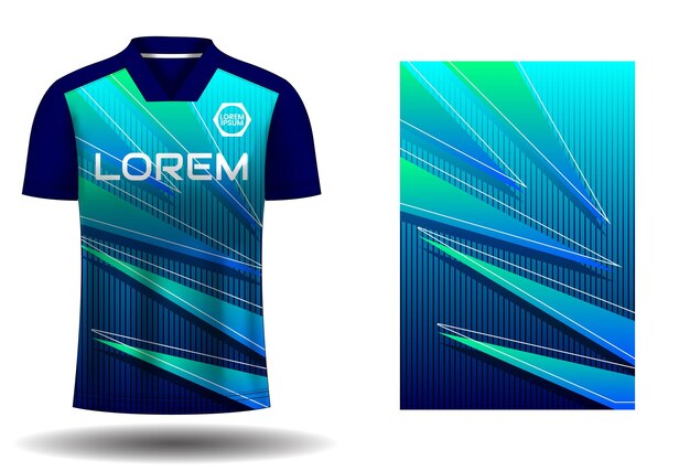 Vector plantilla de diseño de camiseta de camiseta deportiva de fútbol 12