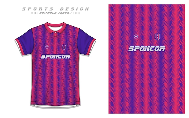 plantilla de diseño de camiseta deportiva