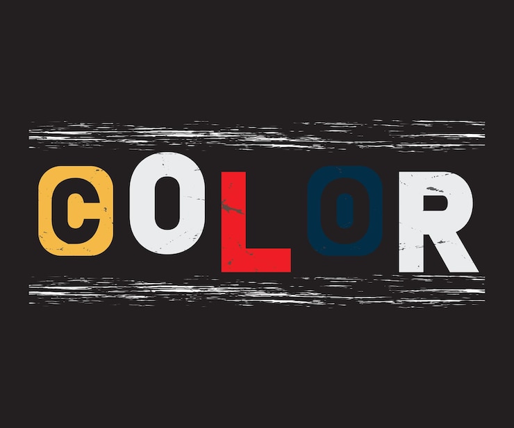 Vector plantilla de diseño de camiseta de maqueta de camiseta de color para imprimir vector gratuito