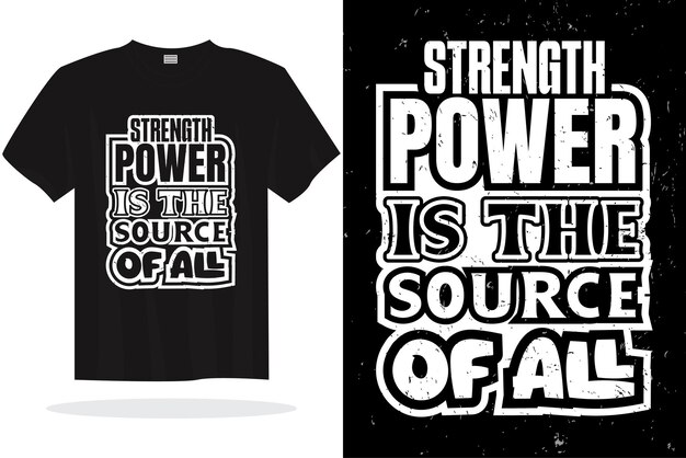 Plantilla de diseño de camiseta de vector de citas de letras de tipografía inspiradora