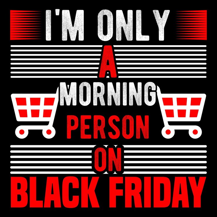 Plantilla de diseño de camiseta de viernes negro