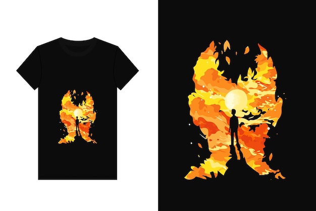 plantilla de diseño de camiseta