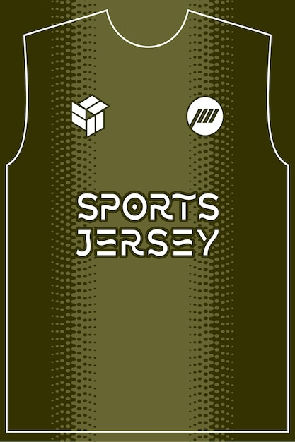 plantilla de diseño de camisetas deportivas