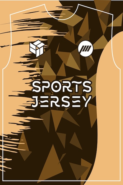 plantilla de diseño de camisetas deportivas