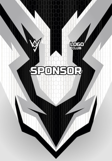 plantilla de diseño de camisetas de eSports
