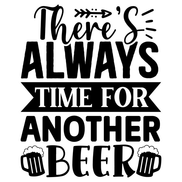 plantilla de diseño de camisetas SVG de cerveza
