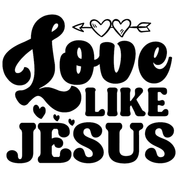 plantilla de diseño de camisetas SVG cristianas
