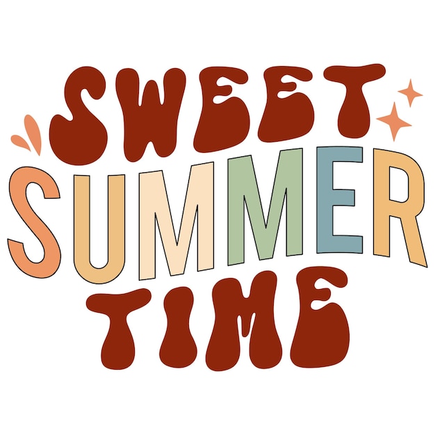 plantilla de diseño de camisetas SVG de verano