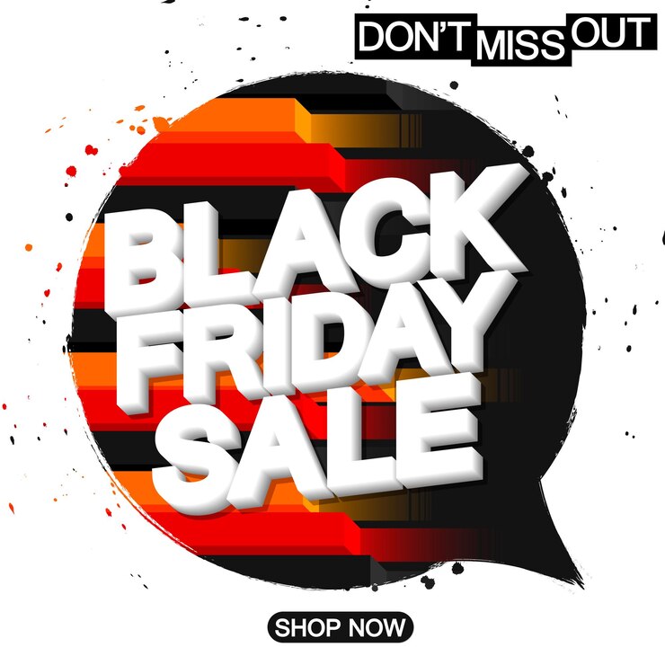 Vector plantilla de diseño de cartel o banner de venta del viernes negro para ilustración vectorial de tiendas y tiendas en línea