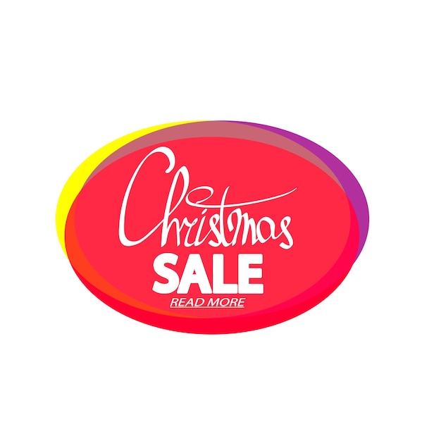 plantilla de diseño de cartel de venta de Navidad o banner para la tienda