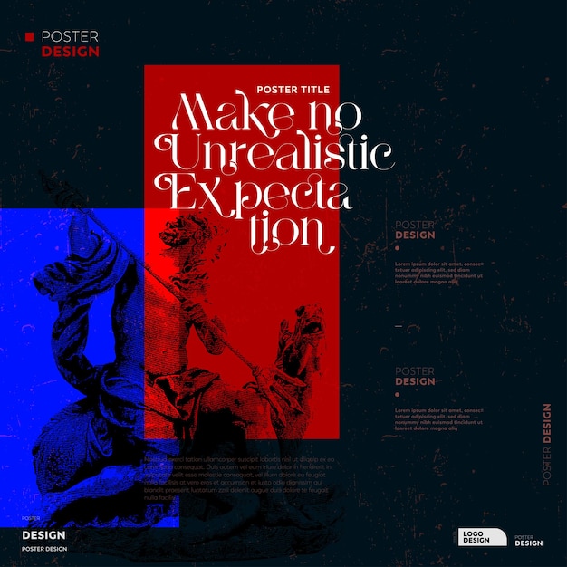 plantilla de diseño de cartel