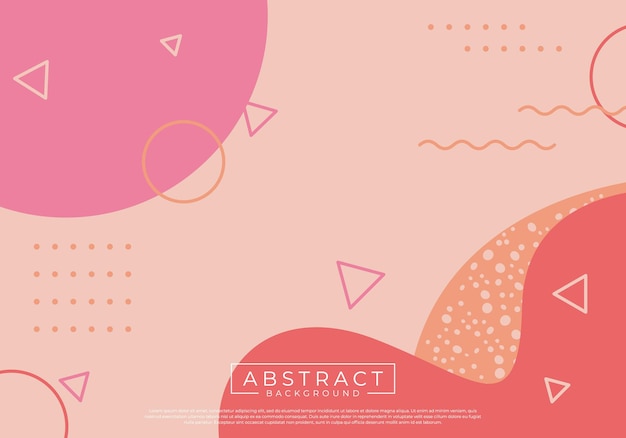 Plantilla de diseño colorido de elemento de fondo abstracto