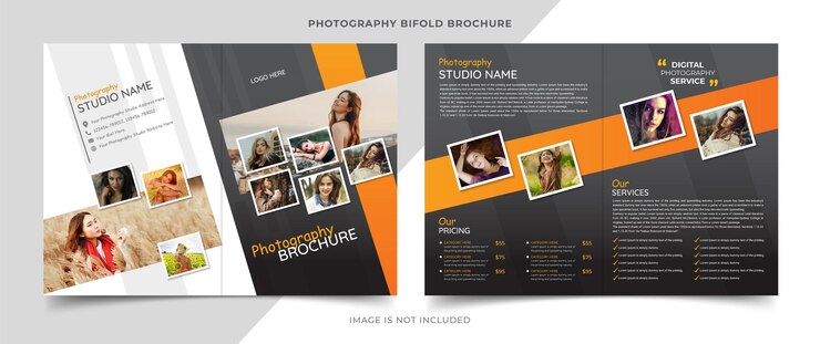Plantilla de diseño creativo de folleto plegable médico