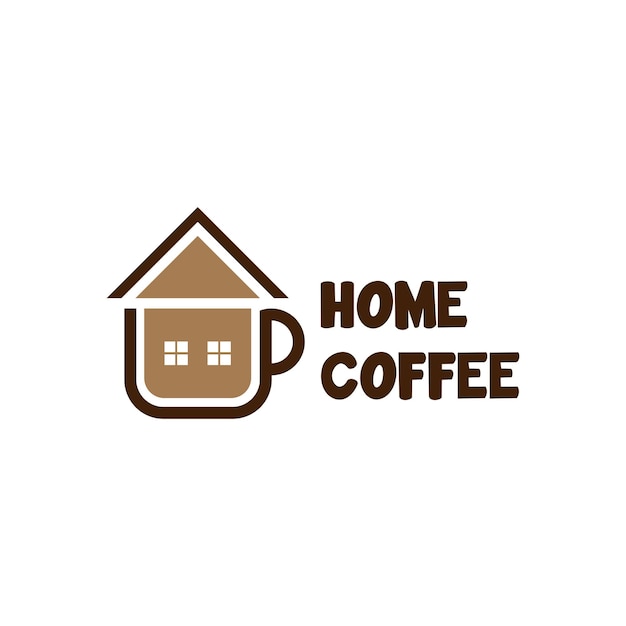 plantilla de diseño creativo del logotipo de la cafetería