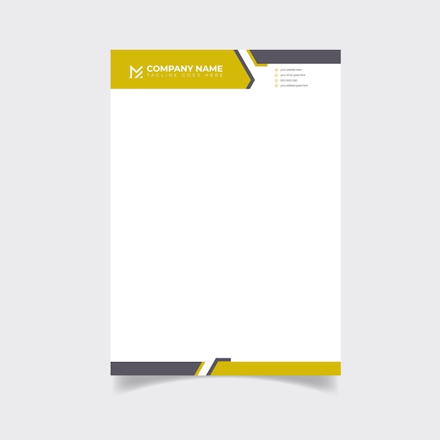 plantilla de diseño de cuadernos de negocios modernos