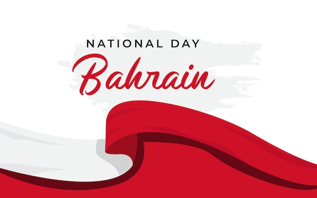 Plantilla de diseño del día nacional de bahrein